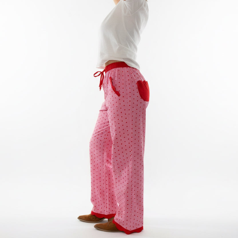 Daisy foldover trousers