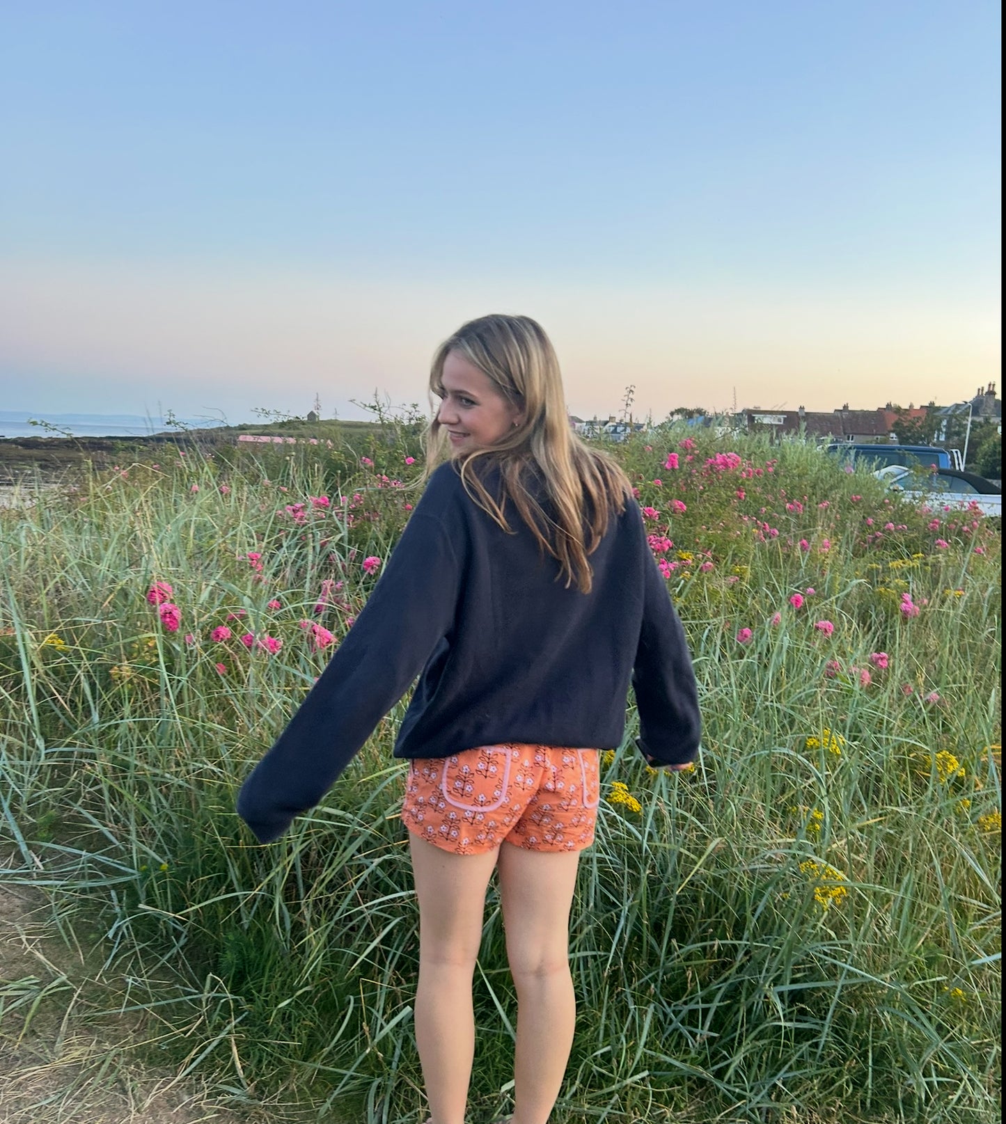 Marigold shorts
